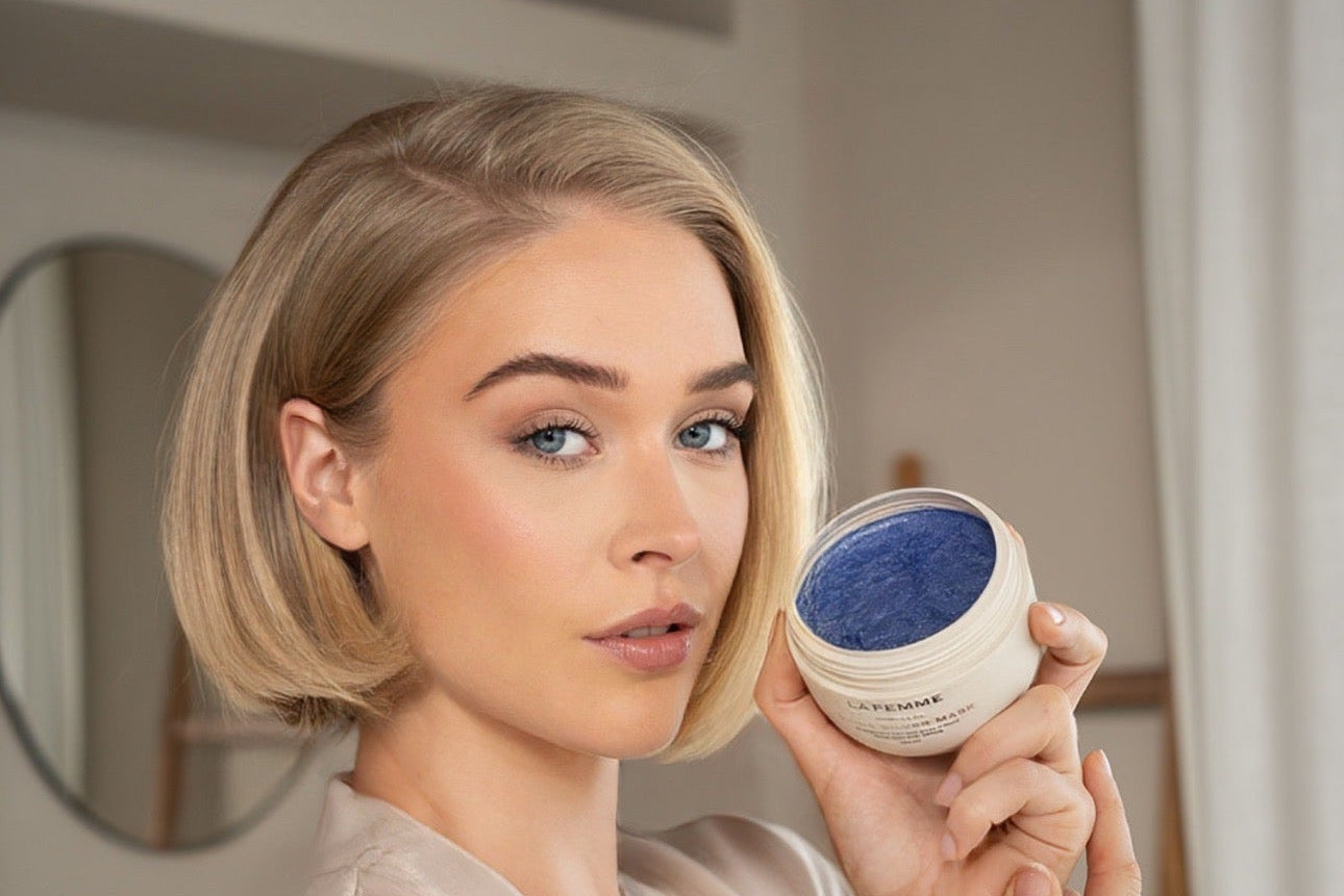 HORSETAIL AND B12 SHINE SILVER MASK